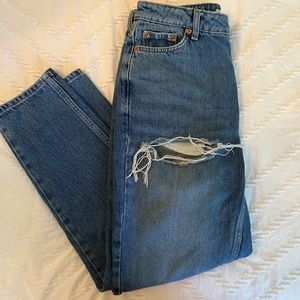 Top shop mom jeans